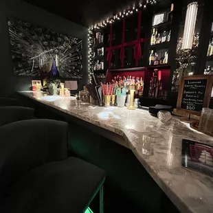 Bar area