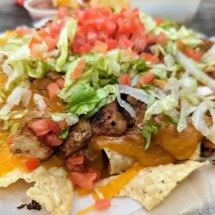 Super Nacho with chicken