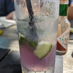 Cucumber blue (gin beverage)