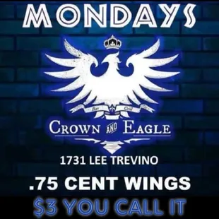the logo for crown and eagle