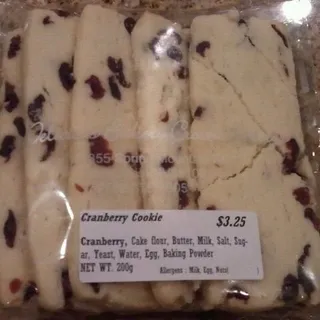 Cranberry Cookies