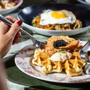 Sunday Brunch - Fried Chicken and Waffles