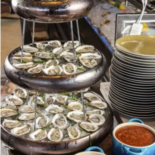 Sunday Brunch Sushi and Seafood Station