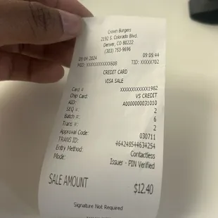 Receipt