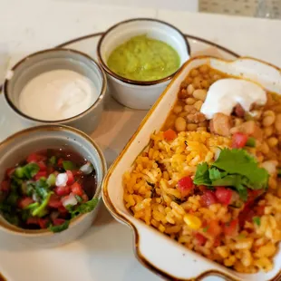 Sides with the Carne Asade