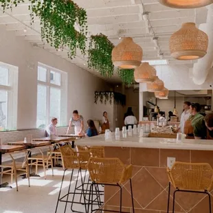 La Cantina indoors - beautiful natural light!