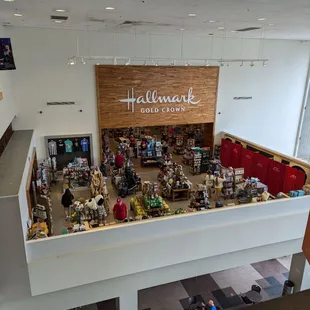 View of Hallmark Gold Crown Store
