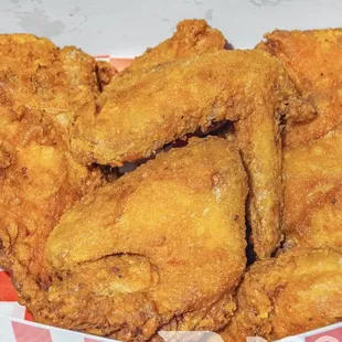 Fried chicken east coast style , around since the 1980s , originally started in New York City