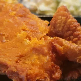 Fried chicken .  Very similar to Golden Bird for the L.A. Natives.