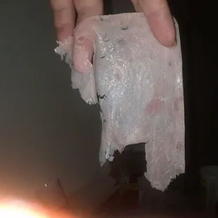 I think someone needs a lesson on proper slicing.