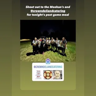 Thanks for catering for Rowan's women's ice hockey! Now we have a bunch of out of state bread snobs