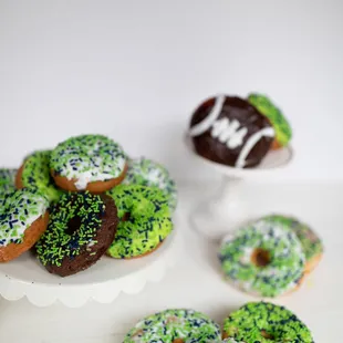 Game day donuts. Go Hawks!