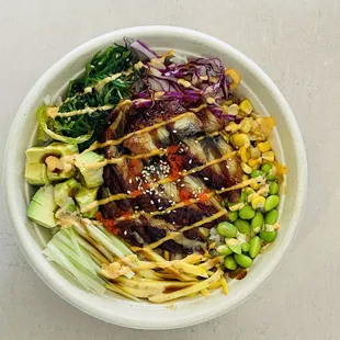 Eel poke Bowl