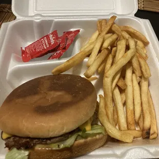 Crown burger special