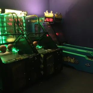 The arcade for the kiddos.