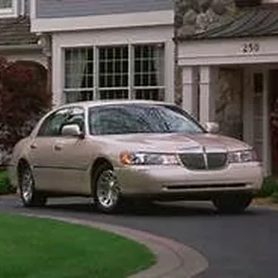 Champagne colored Town Car