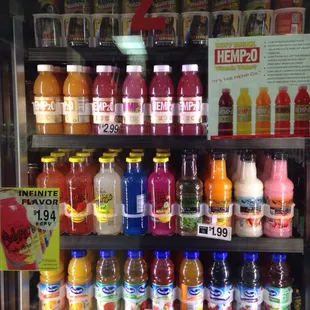 Cold drinks for a hot day