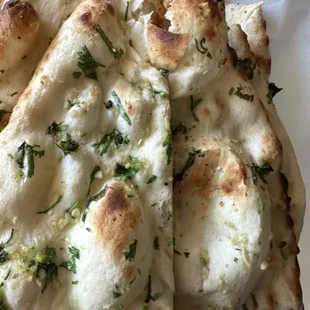 Garlic naan
