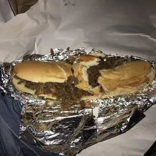 Shrimp Cheesesteak Sub