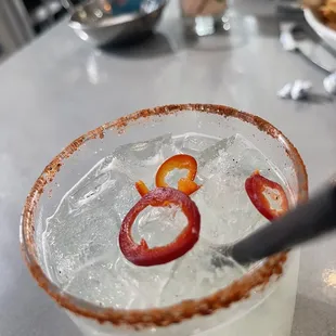 Spicy Margarita (not on cocktail menu)