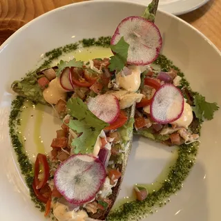 Crab Avocado Toast