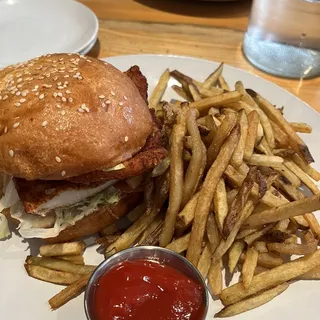 CRG Fried Chicken Sandwich