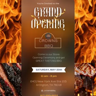 bbq flyer