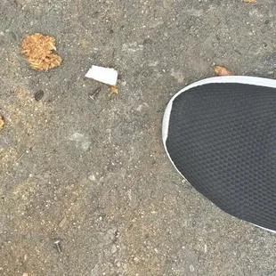 More acres and debris