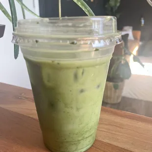 Iced matcha