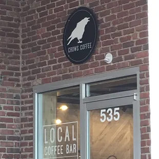 Love the front signage!