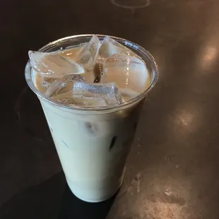 Caramel Vanilla Ice Latte