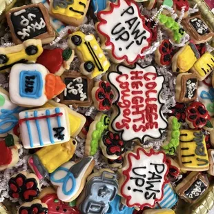 Personalized back to school Mini tray five dozen-  $80