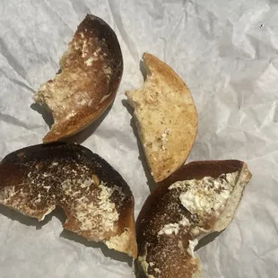 Burnt bagels