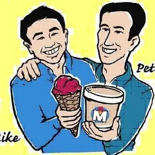 Mitchell's Ice Cream -- gotta love the logo.