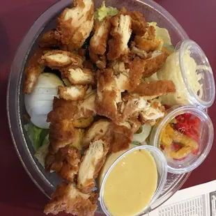 Crispy Chicken Salad