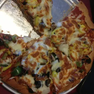 Veggie Deluxe Pizza