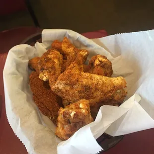 Wet Cajun Wings