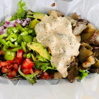 Beachin Bacon Cheeseburger Bowl