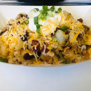 Loaded homestyle potatoes