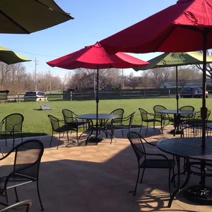Outdoor seating
