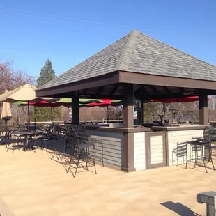 Outdoor seating