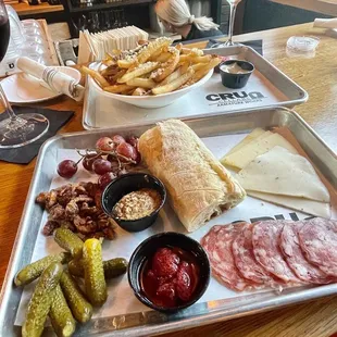 Truffle Fries Farmer's Platter