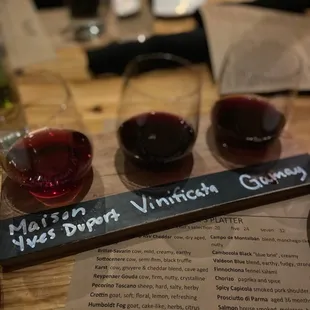 Wine flight