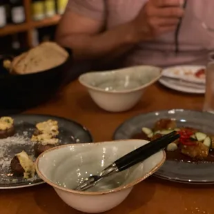 a man eating a meal