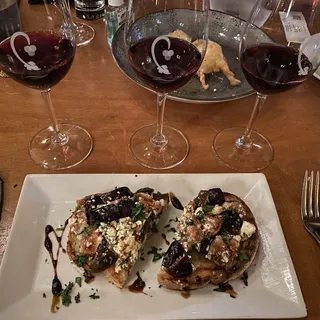 Fig and Gorgonzola Bruschetta