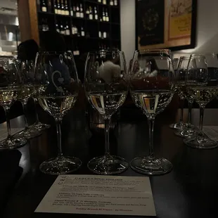 Wine flights