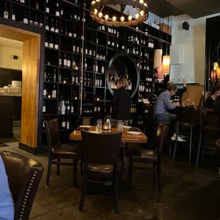 people sitting at tables