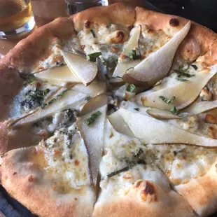 Pear and Gorgonzola Pizza