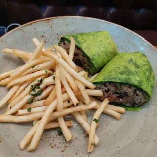 Mushroom & Quinoa Wrap