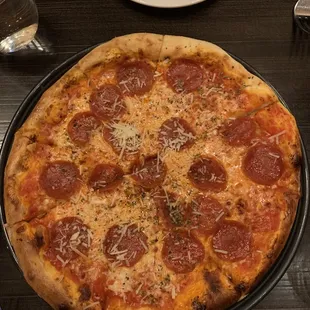 Pepperoni pizza
